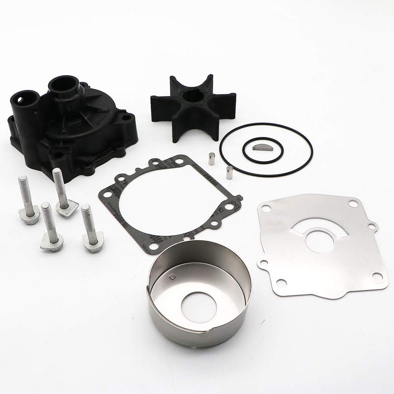 KIPA Impeller Water Pump Repair Kit With Housing For YAMAHA 61A-W0078-A2-00 61A-W0078-A3-00 V6 Outboards 150, 175, 200, 225, 250, 300 Hp, Fits For Sierra 18-3396, 61A-W0078-A1 - Image 5